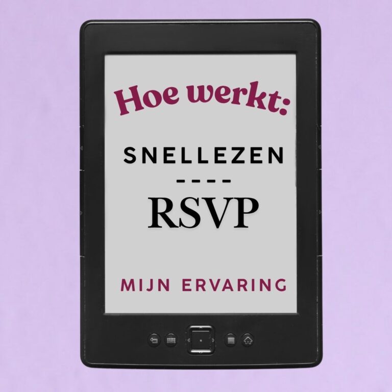 Ik probeerde snellezen (RSVP): werkt het echt?