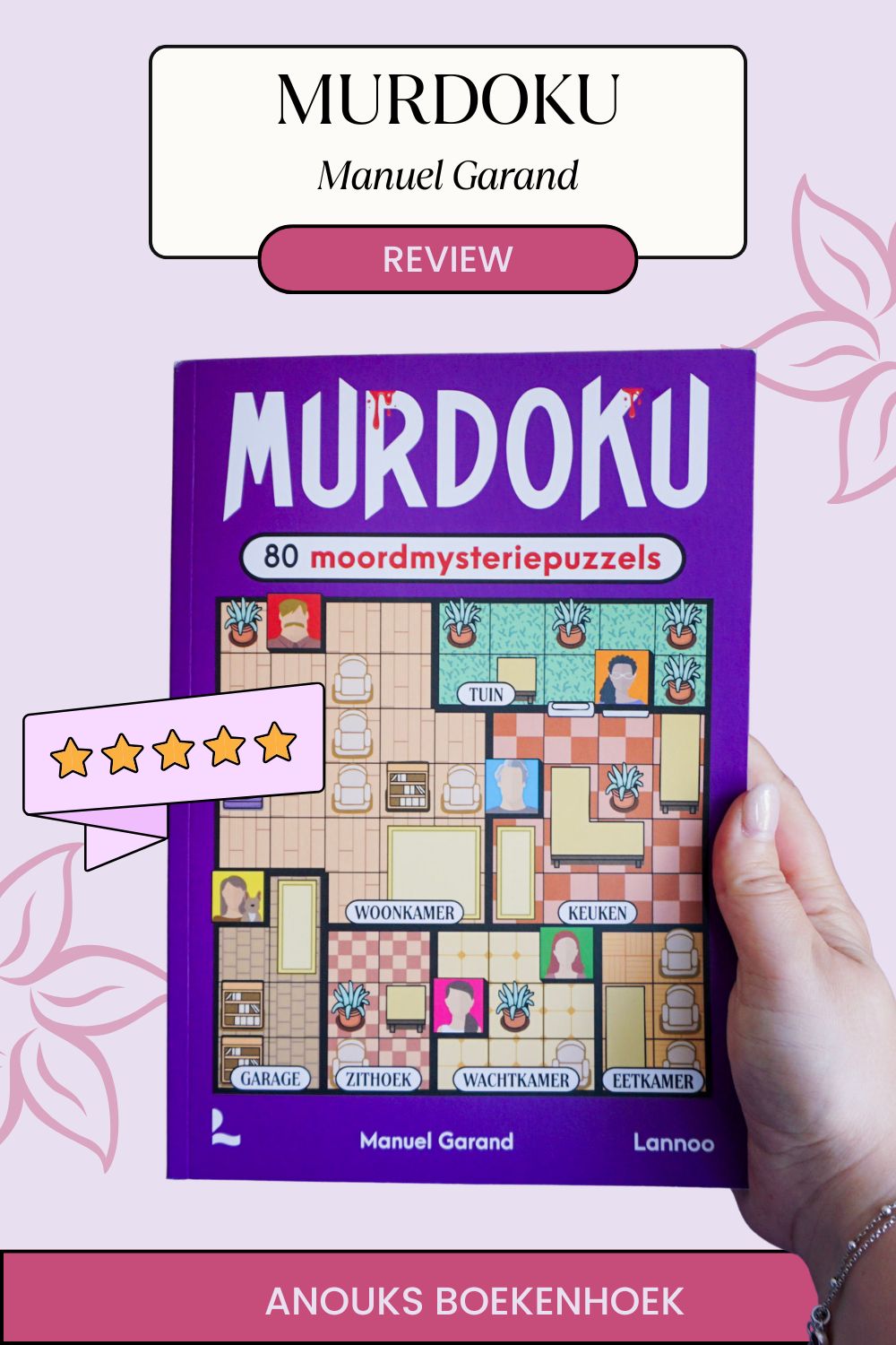 Pinterest murdoku puzzelboek