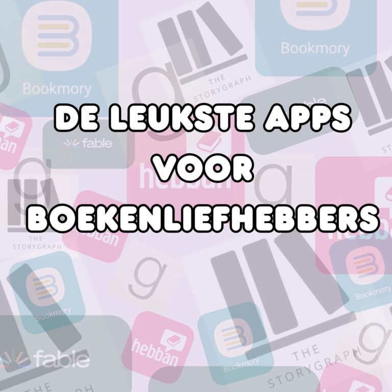 De leukste apps voor boekenliefhebbers